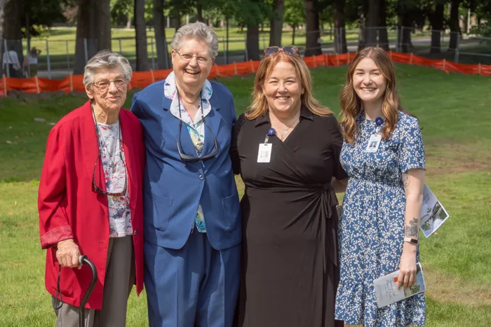 Sisters from several congregations gathered together